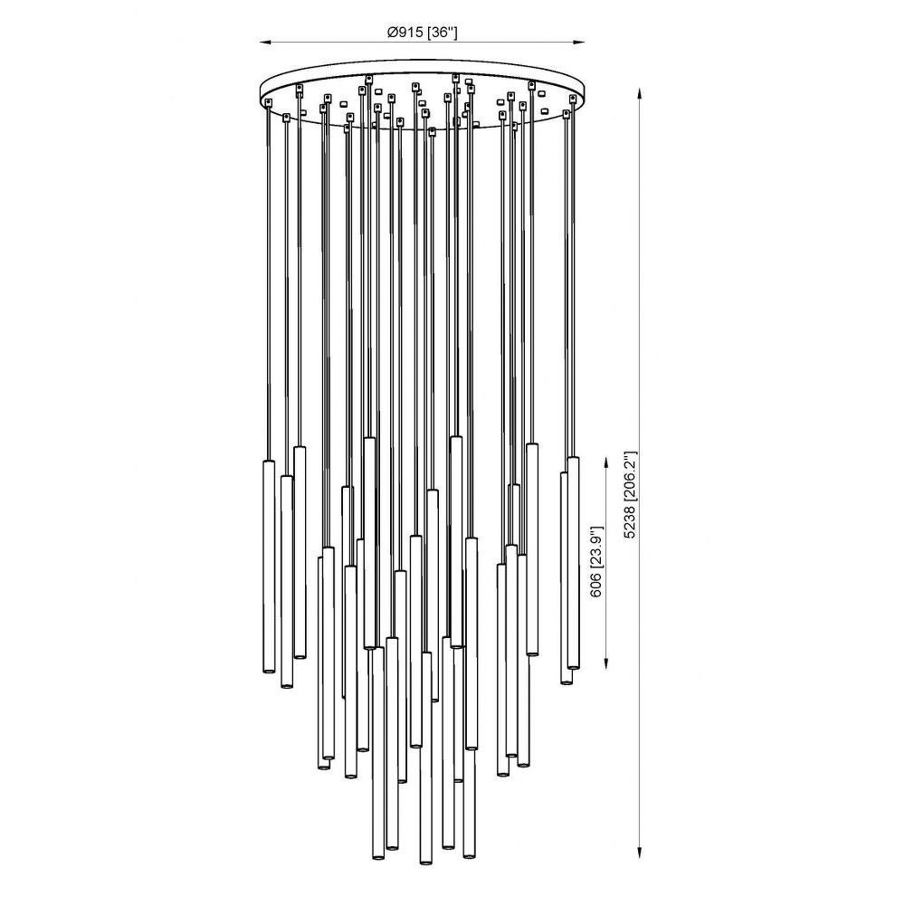 919MP24-27R-MGLD-LED | dimension