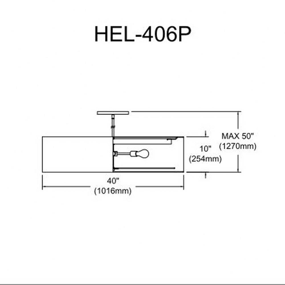 hel-406p-pc-wh | dimension