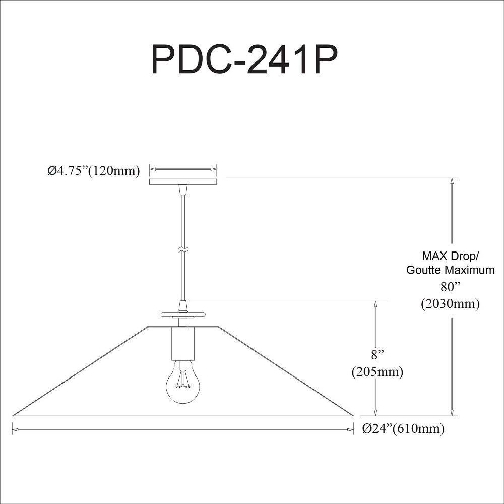PDC-241P-MB-MW | dimension