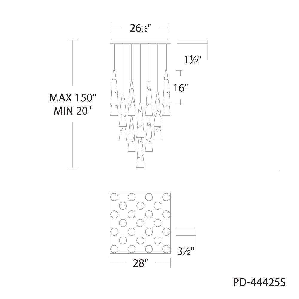 PD-44425S-BK | dimension
