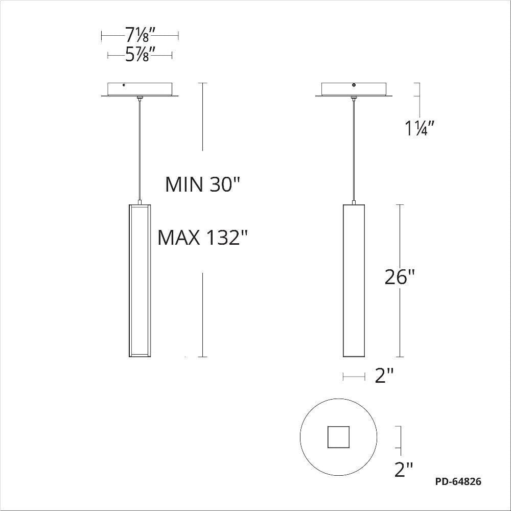 PD-64826-BK | dimension