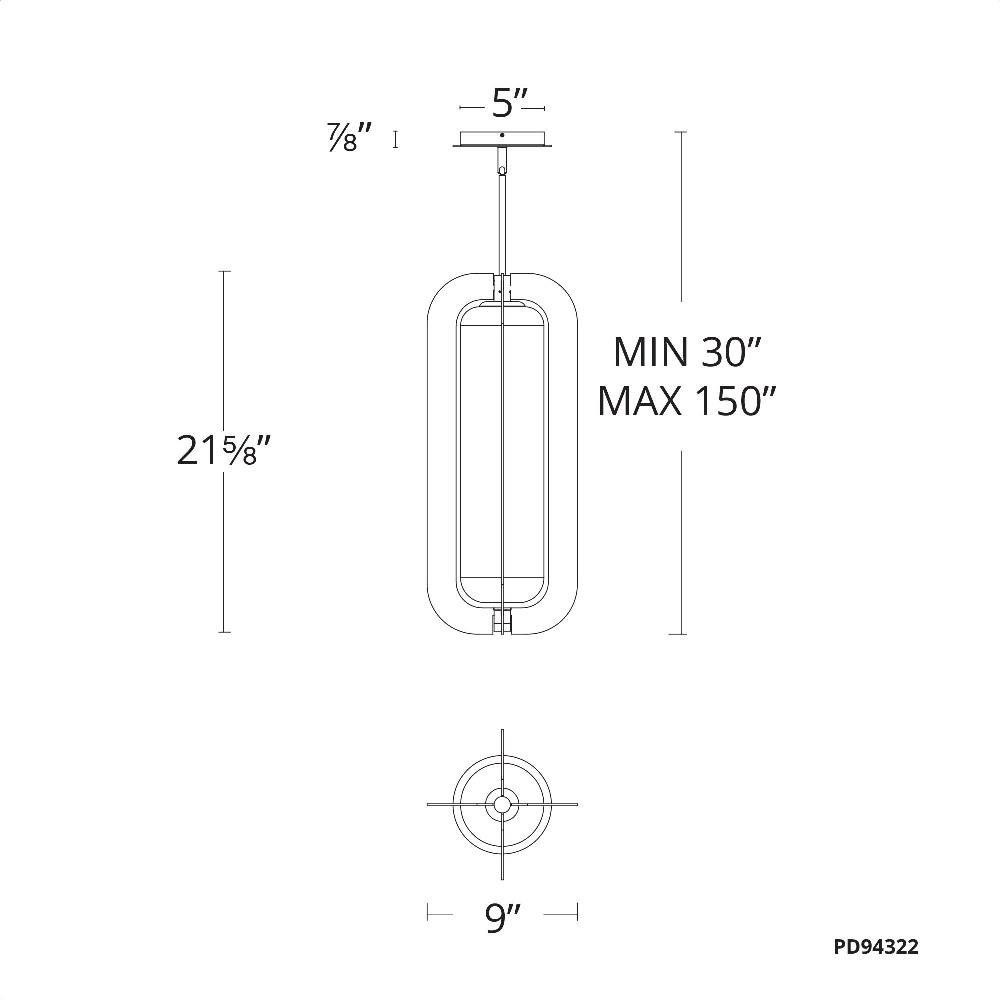 PD-94322-BK | dimension
