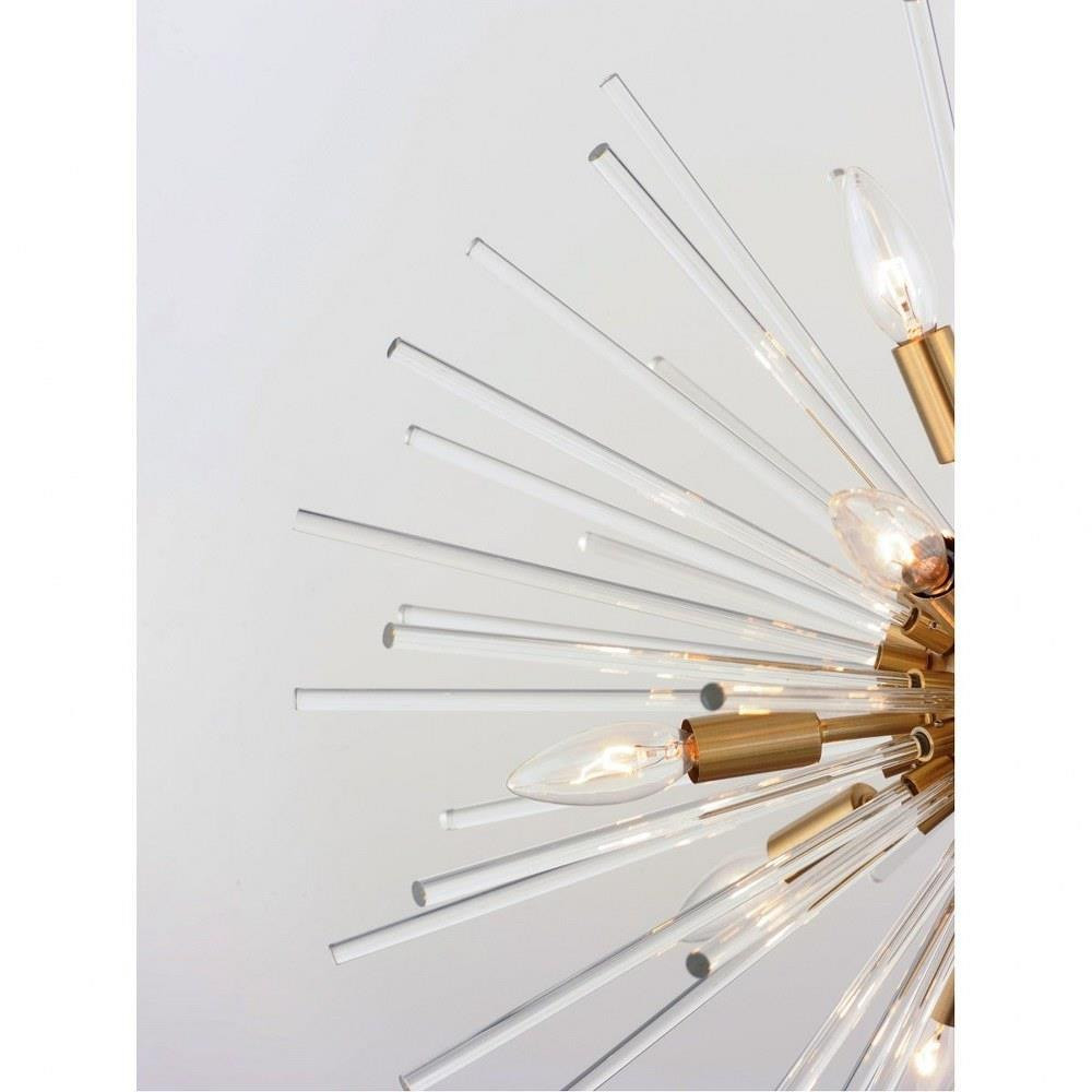 Polaris 16 Light Oversized Pendant 40 Inch Wide by Maxim - 28668CL