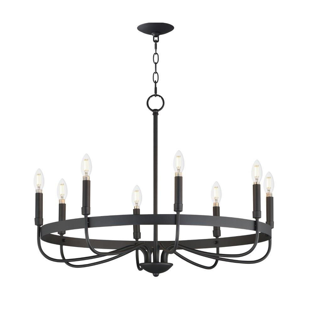 Frankie 8 Light Large Chandelier by Maxim - 14498 - MaximLight