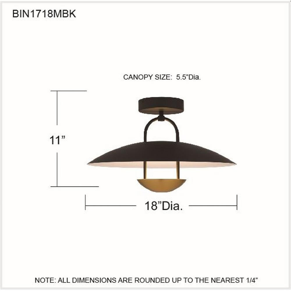 BIN1718MBK | dimension