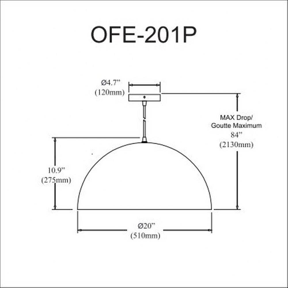 OFE-201P-MB | dimension