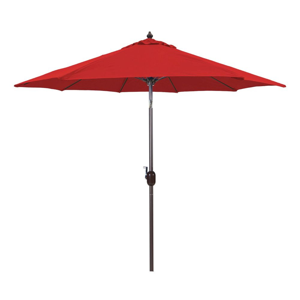 galtech 9-ft aluminum tilt patio umbrella granite sunbrella 9-Foot (Model 737) Deluxe Auto-Tilt with Black Frame and Fabric: (Includes Extended Frame Warrantee) : Patio, Lawn & Garden and White finishes for the frame 9' Sunbrella A Aluminum Patio