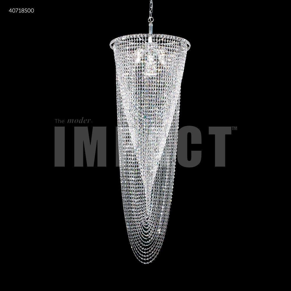 Contemporary 8 Light Medium Chandelier by James Moder 40718SCPT