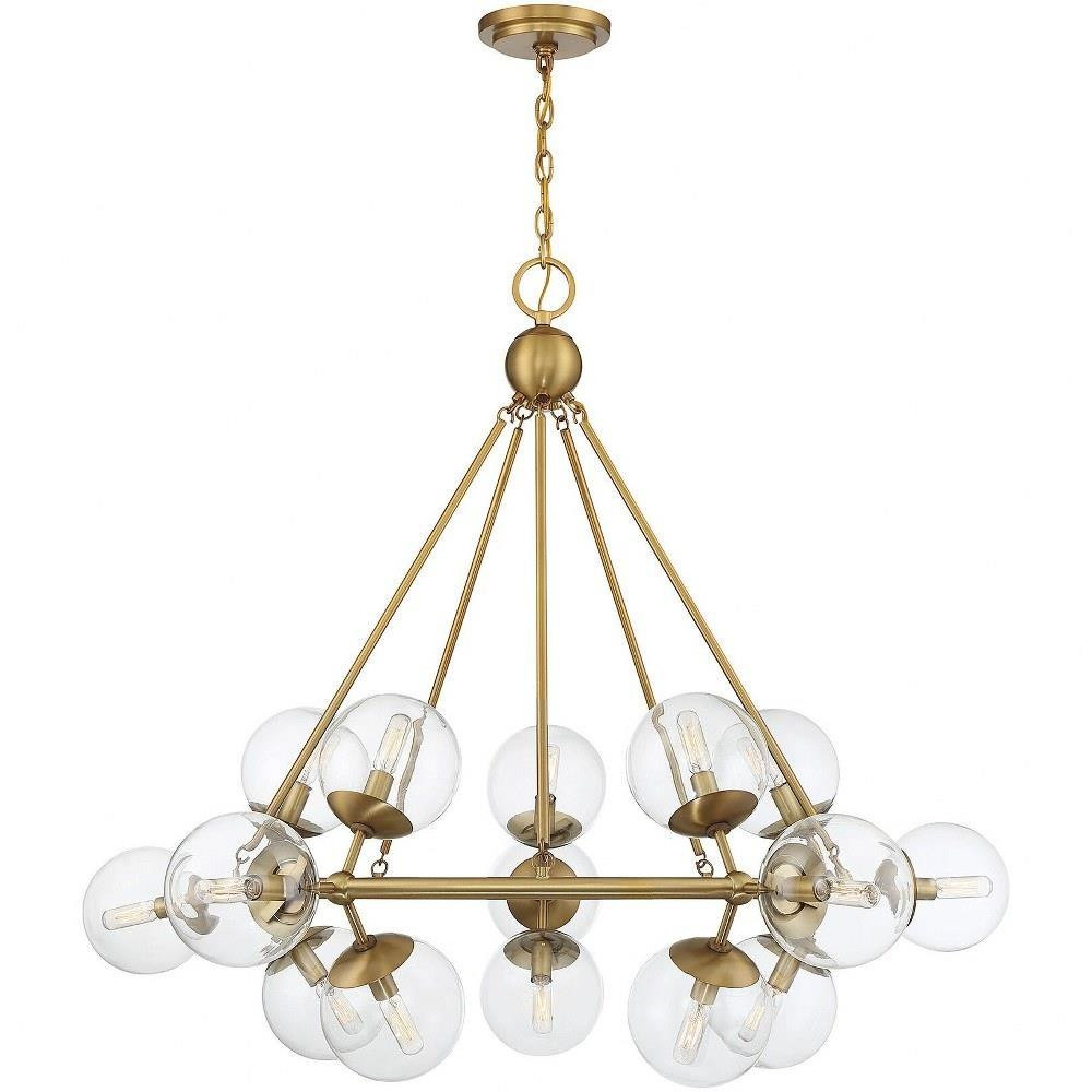 Orion 15 Light Oversized Chandelier by Savoy House - 1-1932-15-322