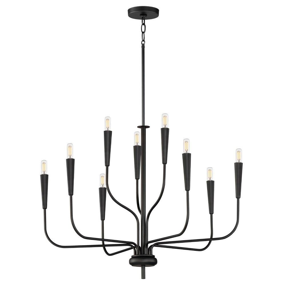 Vela 9 Light Large Chandelier by Maxim - 24819 - MaximLight