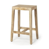 Colony Seat Stool 25 Inch Tall and 13 Inch Wide By Mercana - 71131