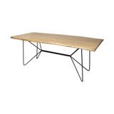 Papillion Dining Table 30 Inch Tall and 40 Inch Wide By Mercana - 67623-AB