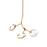 Desousa 3W 3 LED Chandelier 28 Inch Tall and 8.75 Inch Wide By Mercana - 68590