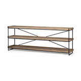 Trey Console Table 30 Inch Tall and 16 Inch Wide By Mercana - 68217