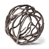 Sphaira Decorative Tree Branch Orb Object 7 Inch and 7 Inch Wide By Mercana - 68412