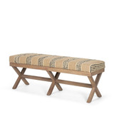 Solis Bench 18.75 Inch Tall and 15.75 Inch Wide By Mercana - 68459
