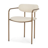Parker Dining Armchair 29 Inch Tall and 21.1 Inch Wide By Mercana - 71227