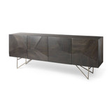 Darwin Sideboard 30 Inch Tall and 17.5 Inch Wide By Mercana - 68472