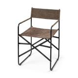 Direttore Folding Dining Chair 31 Inch Tall and 20 Inch Wide By Mercana - 68796