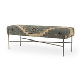 Avery Bench 18 Inch Tall and 17 Inch Wide By Mercana - 68741