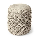 Allium Pouf 17.75 Inch Tall and 15.75 Inch Wide By Mercana - 68731