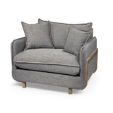 Roy II Chair 33.07 Inch Tall and 41.73 Inch Wide By Mercana - 68713