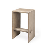 Aida Seat Stool 26 Inch Tall and 14 Inch Wide By Mercana - 69192