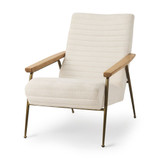 Grosjean Accent Chair 34.65 Inch Tall and 37.01 Inch Wide By Mercana - 69131