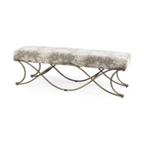 Ayla Bench 18 Inch Tall and 17.6 Inch Wide By Mercana - 69370