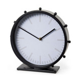 Marian Round Table Clock 11.02 Inch Tall and 3.15 Inch Wide By Mercana - 69481