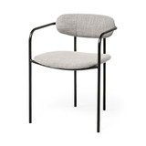 Parker Dining Armchair 28.74 Inch Tall and 21.26 Inch Wide By Mercana - 69361
