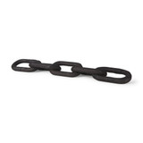 Alix Wood Link Chain Decorative Object 5 Inch Tall X 5 Inch Wide By Mercana - 69570
