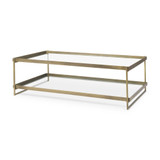 Trey Coffee Table 17 Inch Tall and 32 Inch Wide By Mercana - 69783