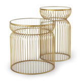 Shani Accent Table 20.08 Inch Tall and 18.9 Inch Wide By Mercana - 70088