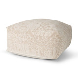 Khloe Pouf 17 Inch Tall and 36 Inch Wide By Mercana - 70379