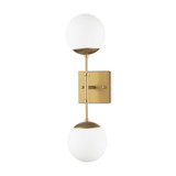 Edie 2 Light Wall Sconce 6 Inch Tall and 7.5 Inch Wide By Mercana - 70437
