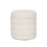 Elise Ottoman 20 Inch Tall and 18.9 Inch Wide By Mercana - 70409
