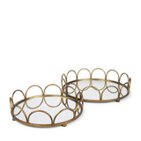 Lenore Mirror Tray 4.33 Inch Tall and 18.9 Inch Wide By Mercana - 70549