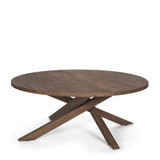 Solana Coffee Table 17 Inch Tall and 42 Inch Wide By Mercana - 70624