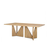 Tarro Rectangle Dining Table 30 Inch Tall and 42 Inch Wide By Mercana - 70839