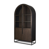 Sloan Curio Cabinet 80 Inch Tall and 18.5 Inch Wide By Mercana - 70827