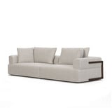 Warner 2 Piece Long Sofa Set 32.68 Inch Tall and 40.2 Inch Wide By Mercana - 71025-B