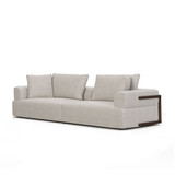 Warner 2 Piece Long Sofa Set 32.68 Inch Tall and 40.2 Inch Wide By Mercana - 71025-B