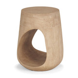 Cove Side Table 18 Inch Tall and 14 Inch Wide By Mercana - 71223
