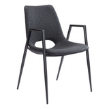 Desi Dining Chair (Set of 2) 32.5 Inch Tall X 21.7 Inch Wide by Zuo Modern - 101694_p