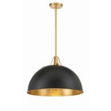 Soto 1 Light Large Pendant by Crystorama - SOT-18015
