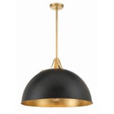 Soto 3 Light Large Pendant by Crystorama - SOT-18017