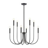 Ulla 8 Light Chandelier 30.25 Inch Tall and 28 Inch Wide by Atlas - CL11376
