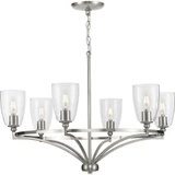 Parkhurst 6 Light Large Chandelier by Progress - P400297