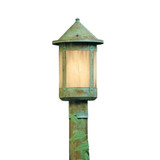 Berkeley 1 Light Post Mount 11.25 Inch and 7 Inch Wide by Arroyo Craftsman - BP-7